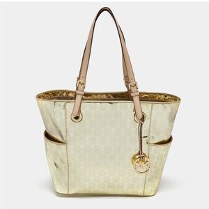 Michael Kors Shimmering Gold Tote